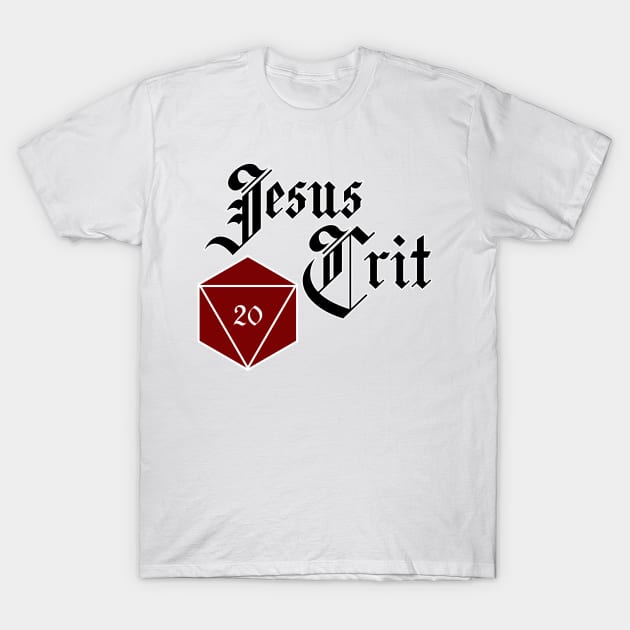 Jesus Crit T-Shirt by nochi